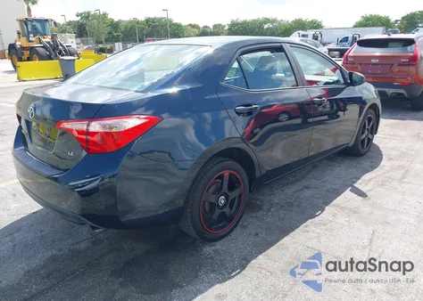 2017 Toyota Corolla Le из США, поврежденный, VIN 5YFBURHE0HP736293